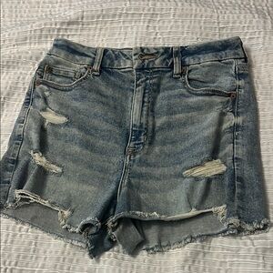 American Eagle Distressed Denim Shorts